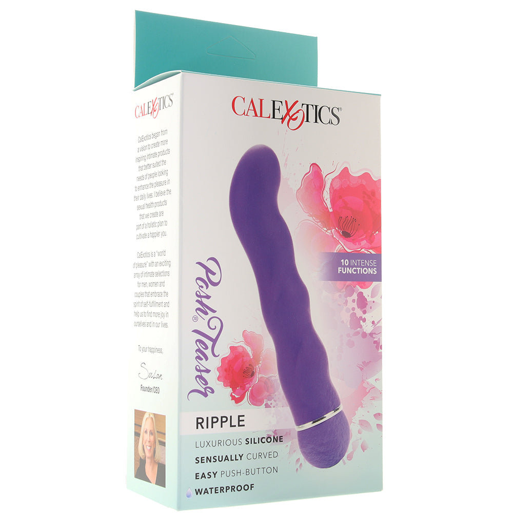 Posh Posh Silicone Ripple Vibe in Purple - Vibrators - HoneyHugs Canada (View 6)