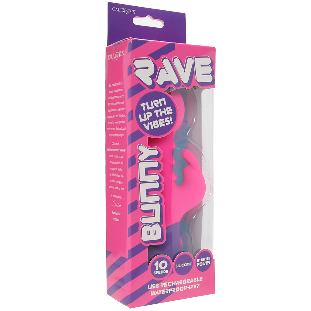 CalExotics Rave Silicone Bunny Rabbit Vibe - Vibrators - HoneyHugs Canada (View 6)