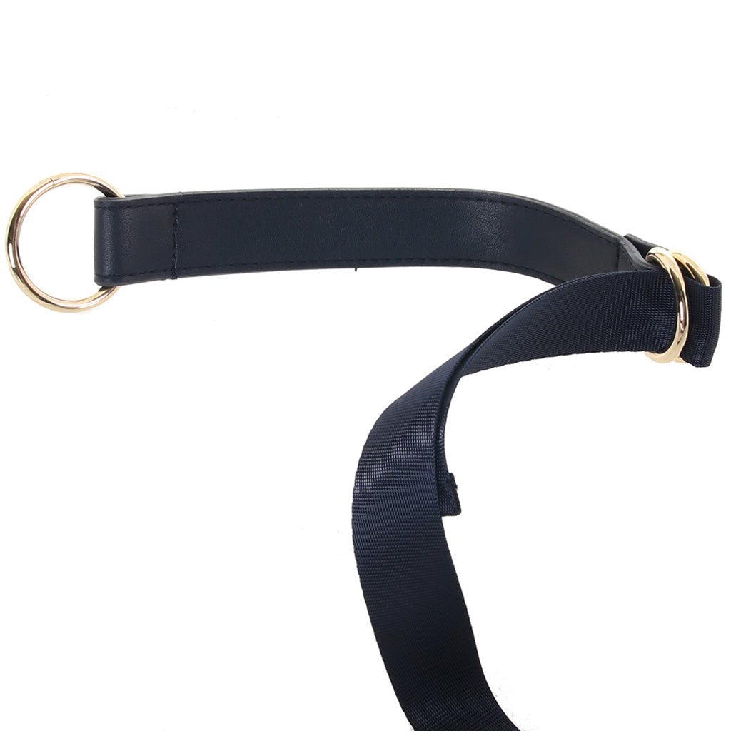 Bondage Couture Blue Tie Down Straps | Luxurious Vegan Leather Restraints
