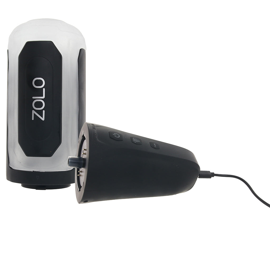 Zolo Zolo Suck and Squeeze Vibrating Blowjob Massager - Male Masturbators - HoneyHugs Canada (View 5)