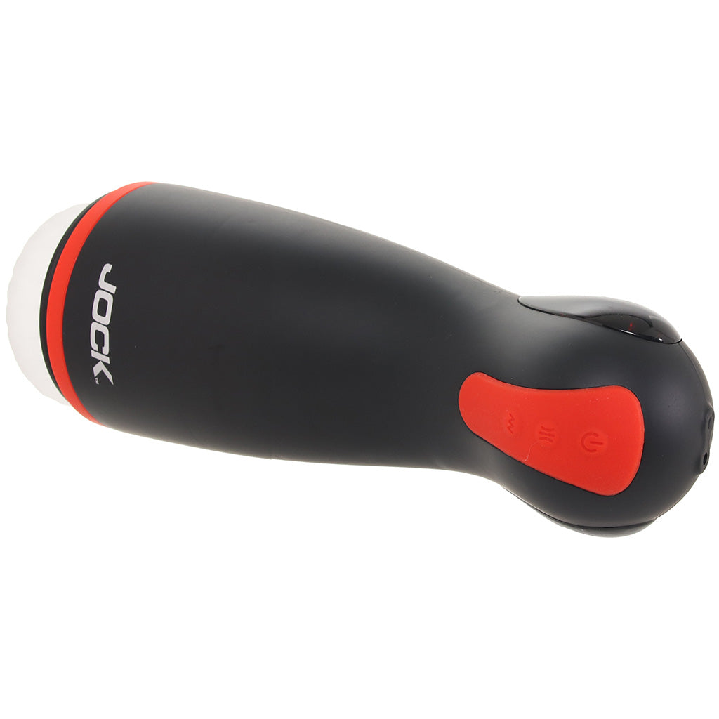Jock Blaze Vibrating, Sucking & Warming Stroker