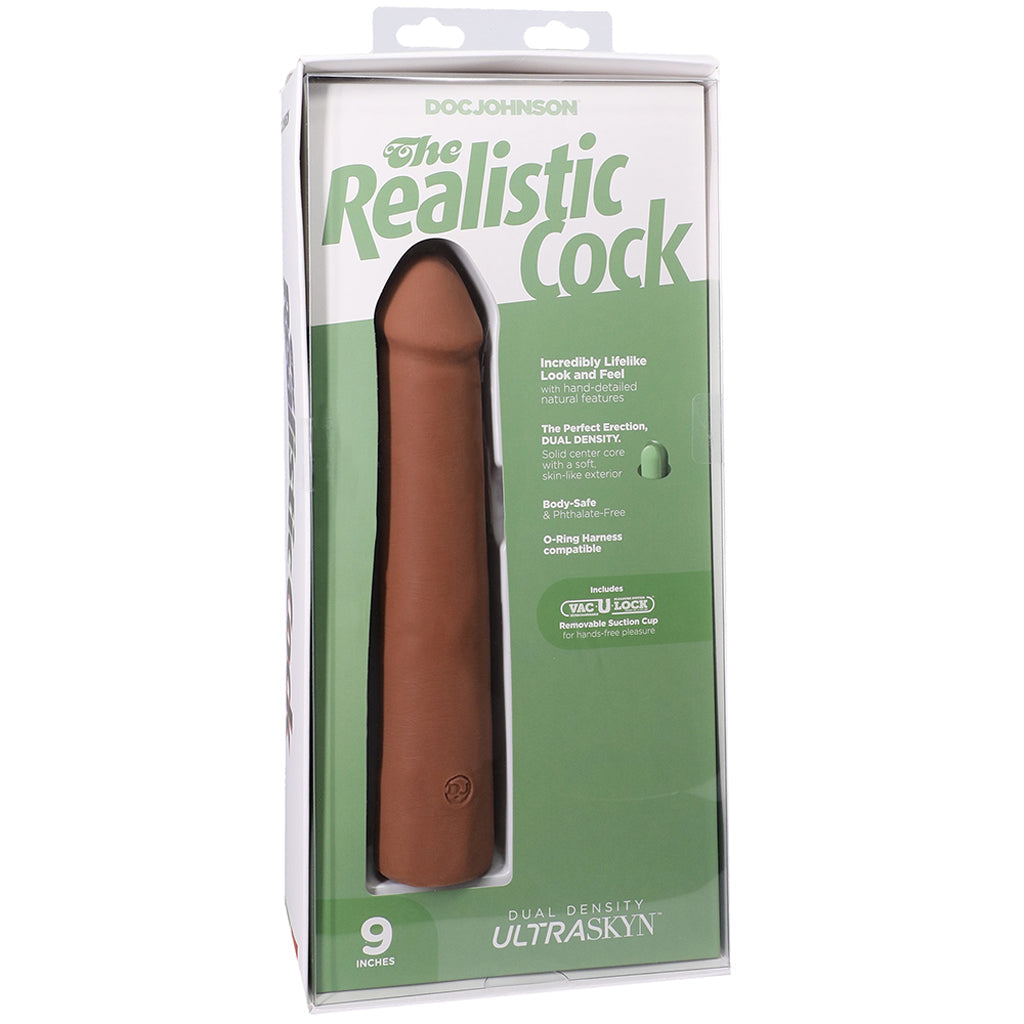 The Realistic 9 Inch Cock in Caramel