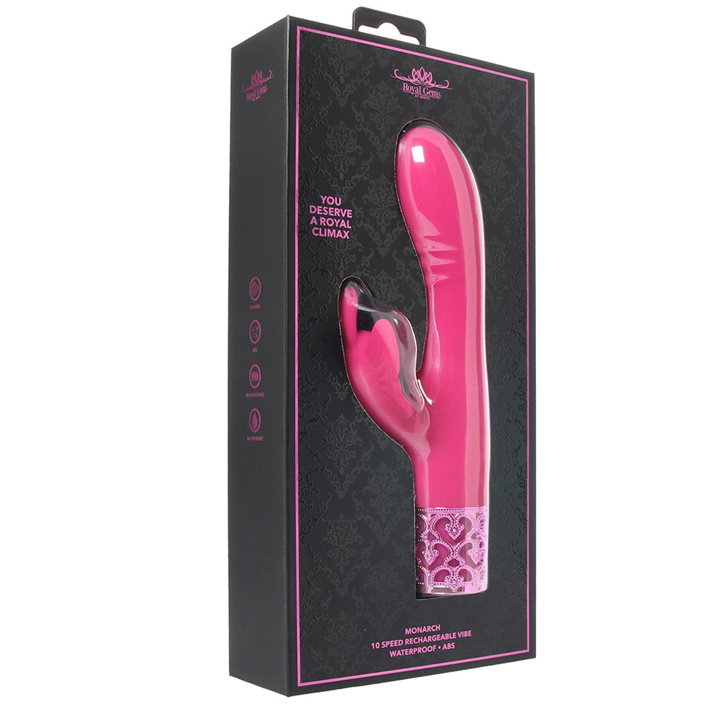 Shots Toys Royal Gems Monarch Vibe in Pink - Vibrators - HoneyHugs Canada (View 6)