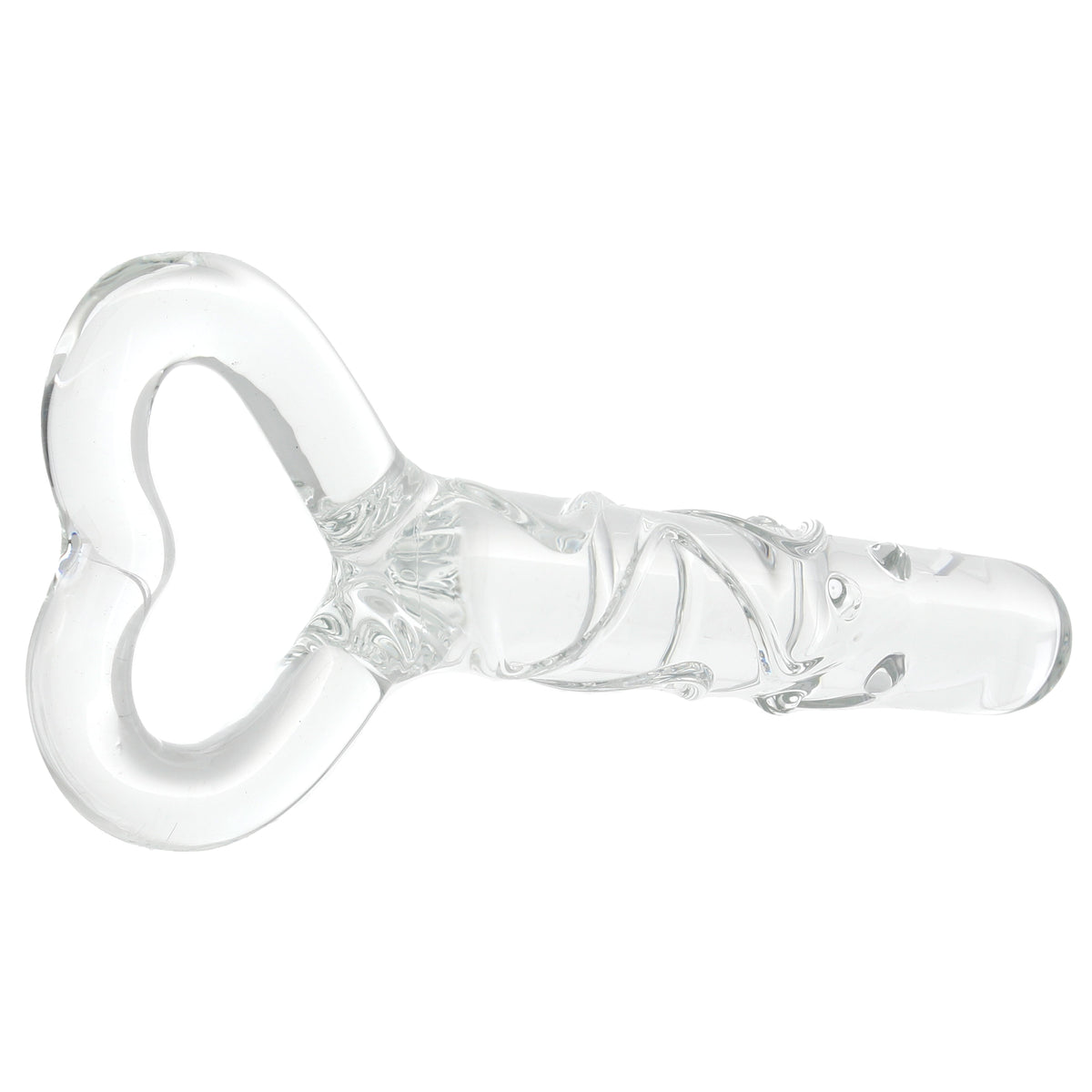 Clarity Hera's Caress Playful Passion Glass Dildo