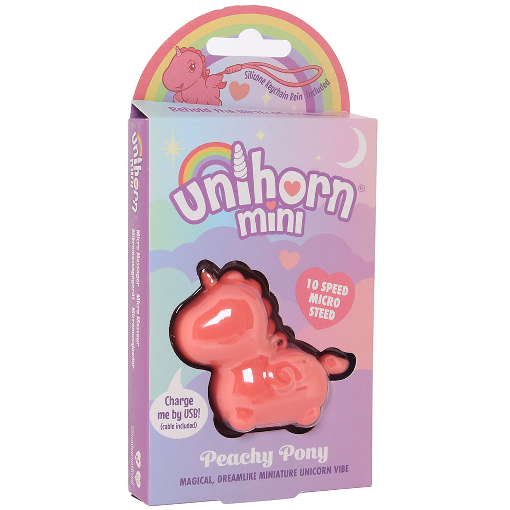 Creative Conceptions Unihorn Mini Peachy Pony Micro Vibe - Vibrators - HoneyHugs Canada (View 6)