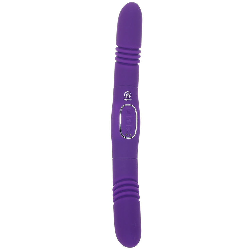 Together Together Double Delight Vibrating & Thrusting Dildo - Vibrators - HoneyHugs Canada