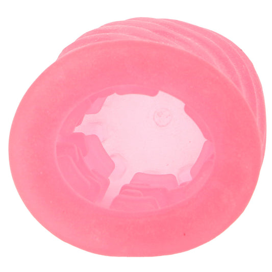 CalExotics Pop Sock! Tickler Mini Stroker in Pink - Male Masturbators - HoneyHugs Canada (View 2)