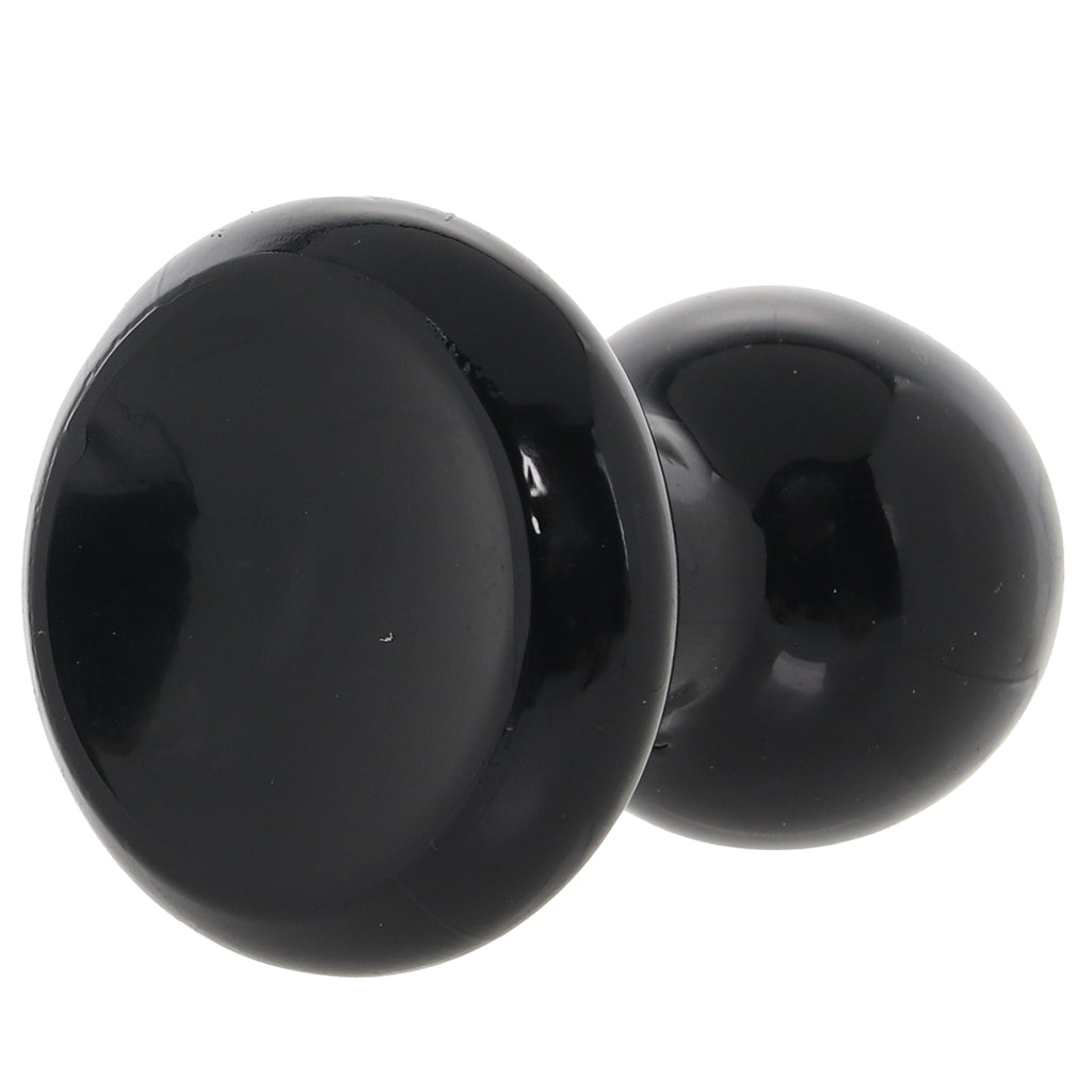 The Classic Small Round Butt Plug in Black