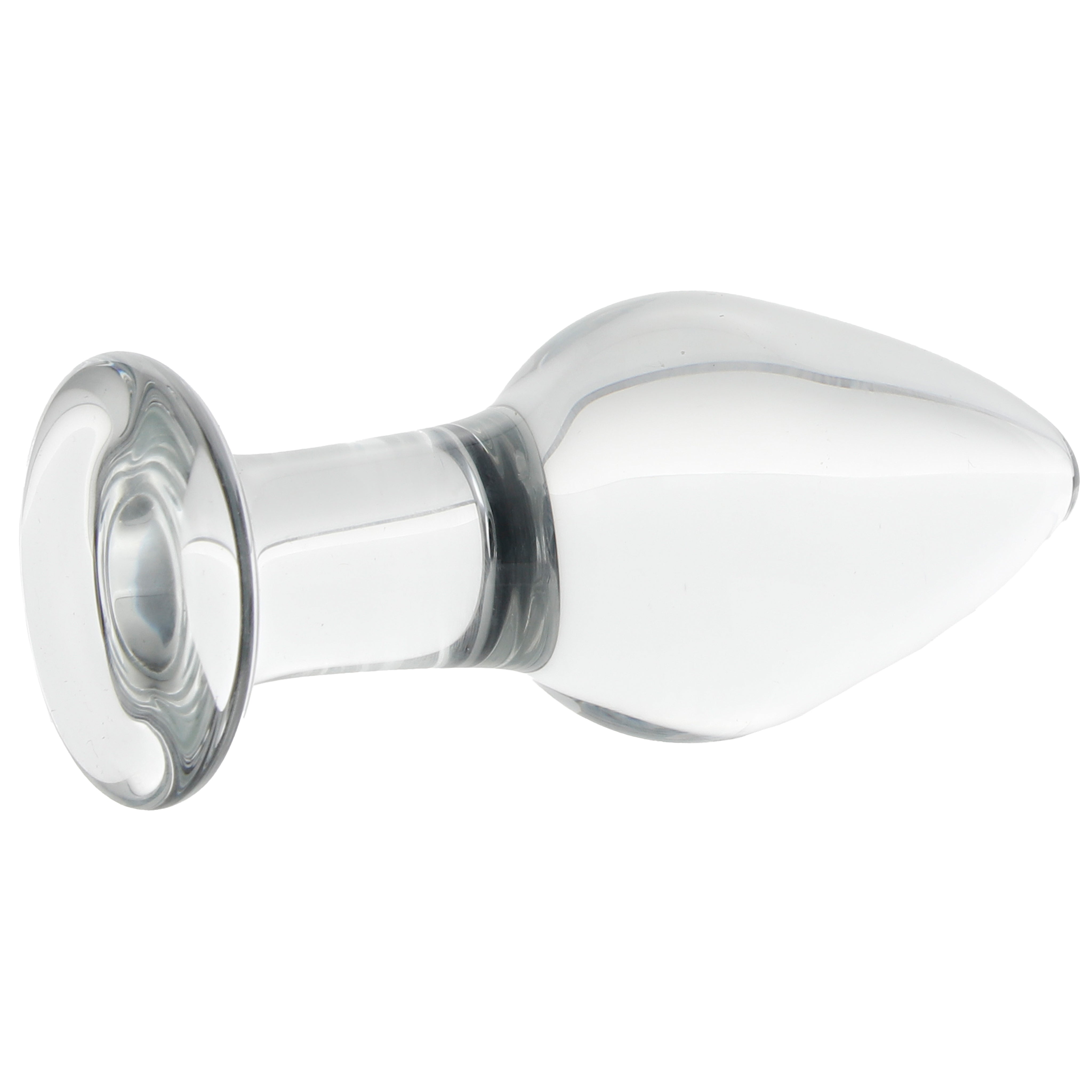 Clarity Utopian Bud Glass Butt Plug