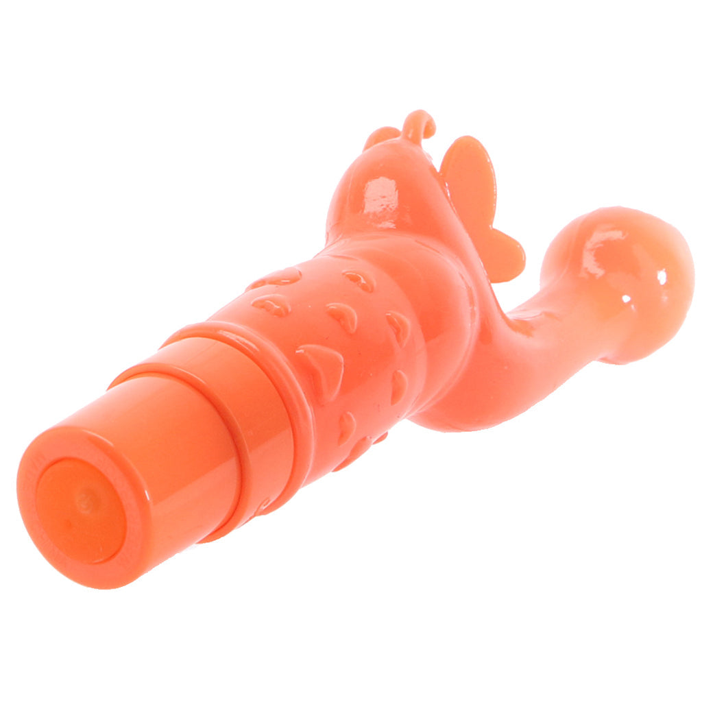 Rechargeable Butterfly Kiss Vibe in Orange