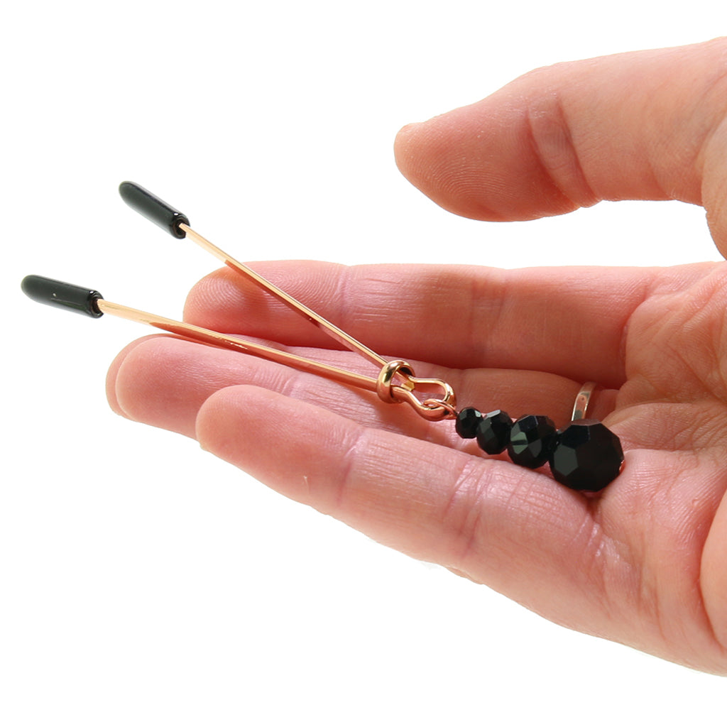Frederick's of Hollywood | Luxe Beaded Nipple Clamps for Sensual Exploration
