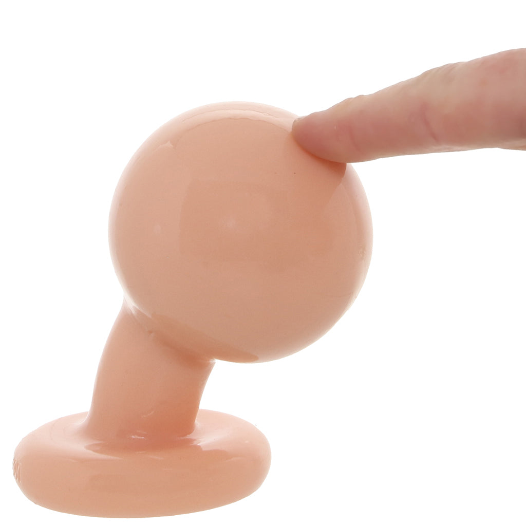 The Classic Round 3 Piece Butt Plug Set in Cream