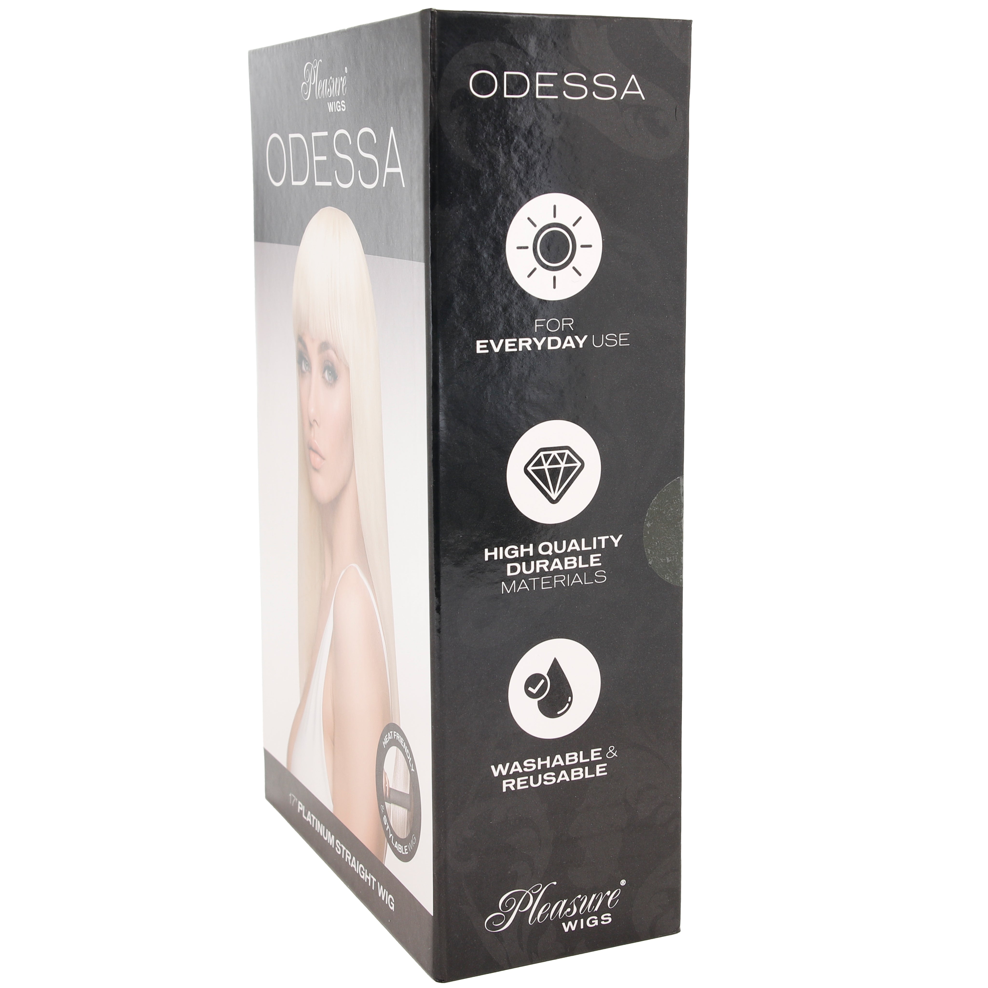 Odessa Straight Wig in Platinum Blonde