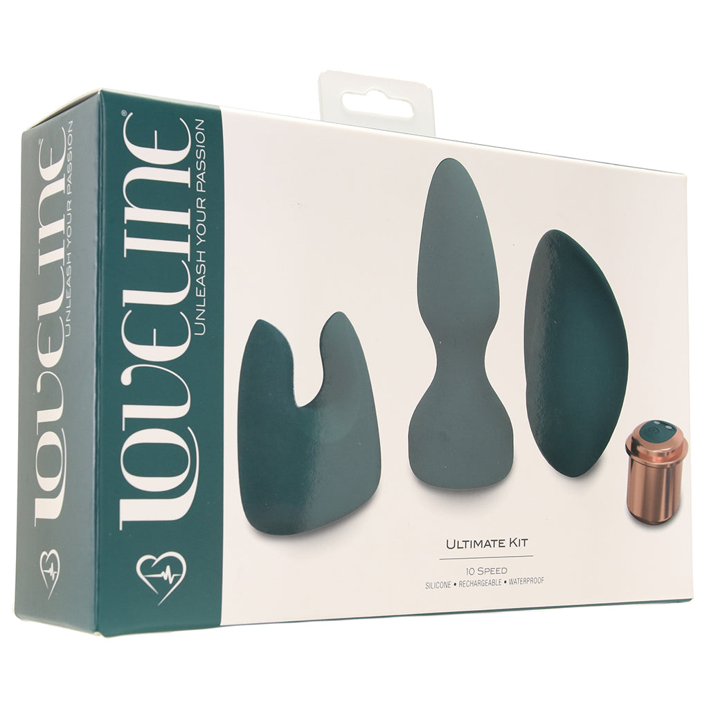 Loveline Loveline Ultimate Vibe Kit in Green - Vibrators - HoneyHugs Canada (View 9)