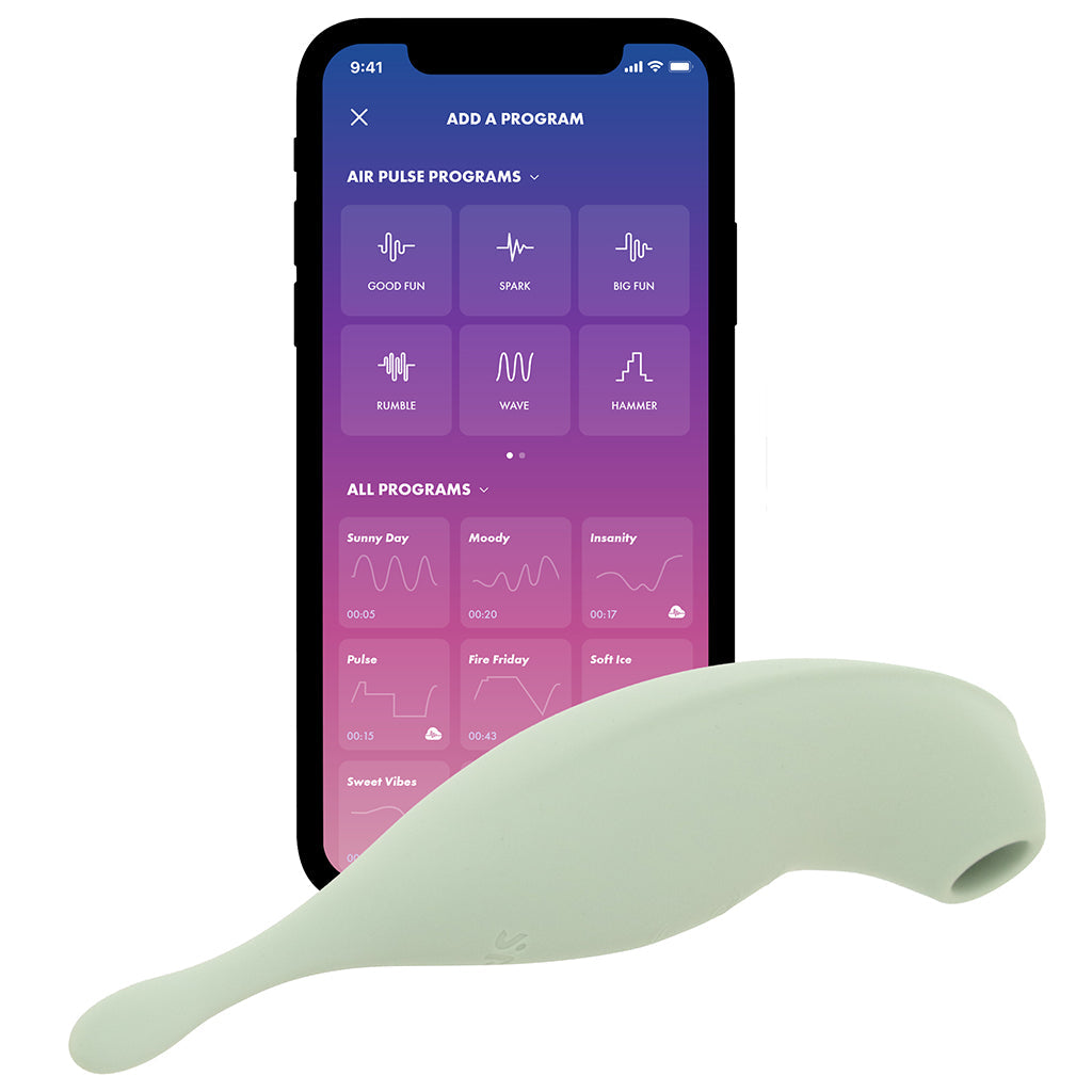 Satisfyer Satisfyer Twirling Pro + Air Pulse Vibe - Vibrators - HoneyHugs Canada (View 3)