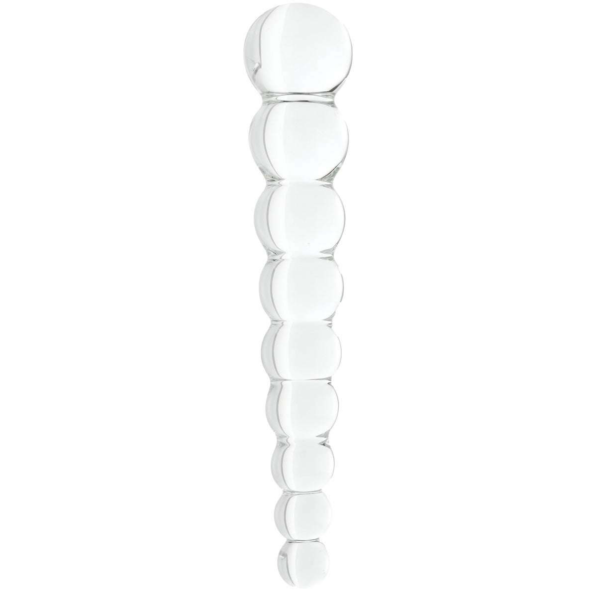 Clarity Elysian Pearls Beaded Glass Dildo