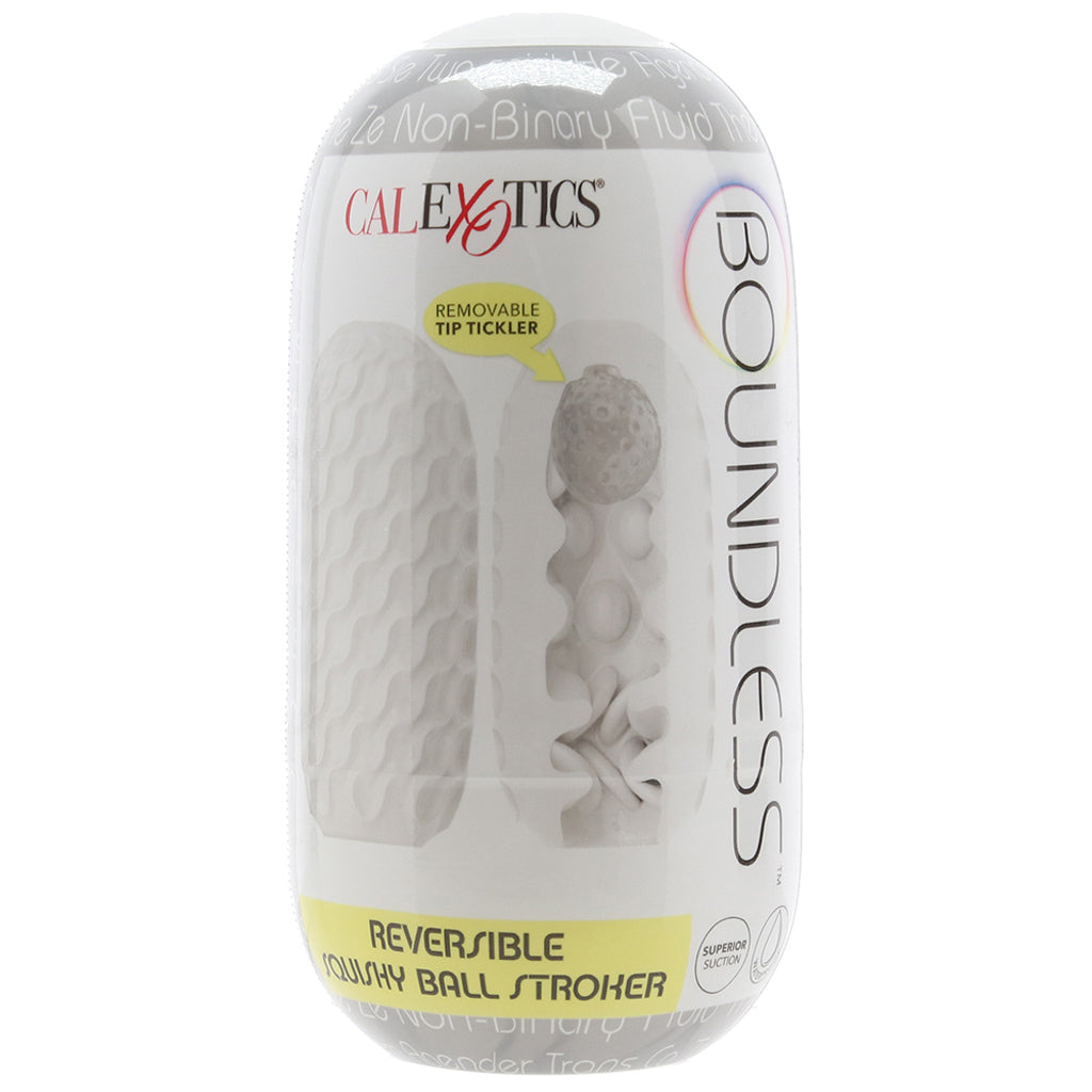 Boundless Boundless Reversible Squishy Ball Stroker in Smoke - Male Masturbators - HoneyHugs Canada (View 6)