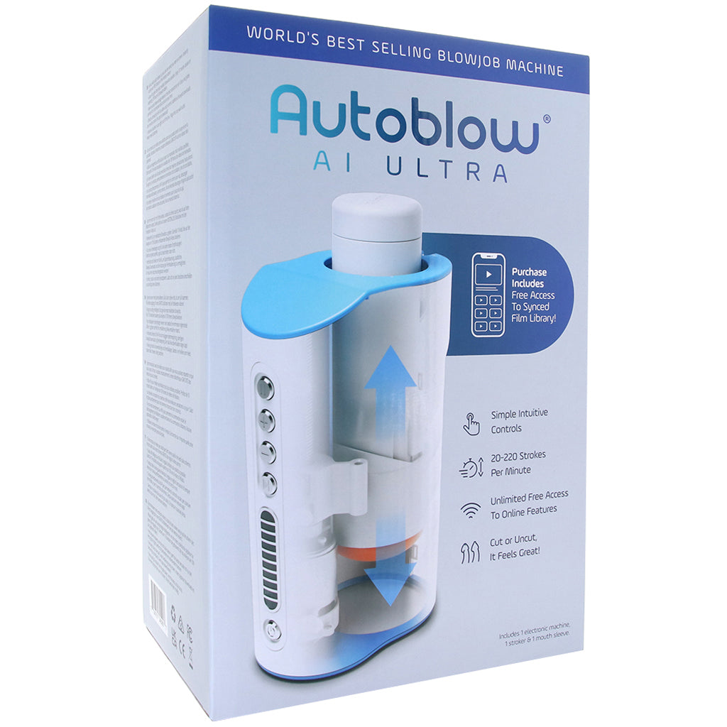 Autoblow Autoblow AI Ultra Blowjob Machine with Video Sync - Male Masturbators - HoneyHugs Canada (View 6)