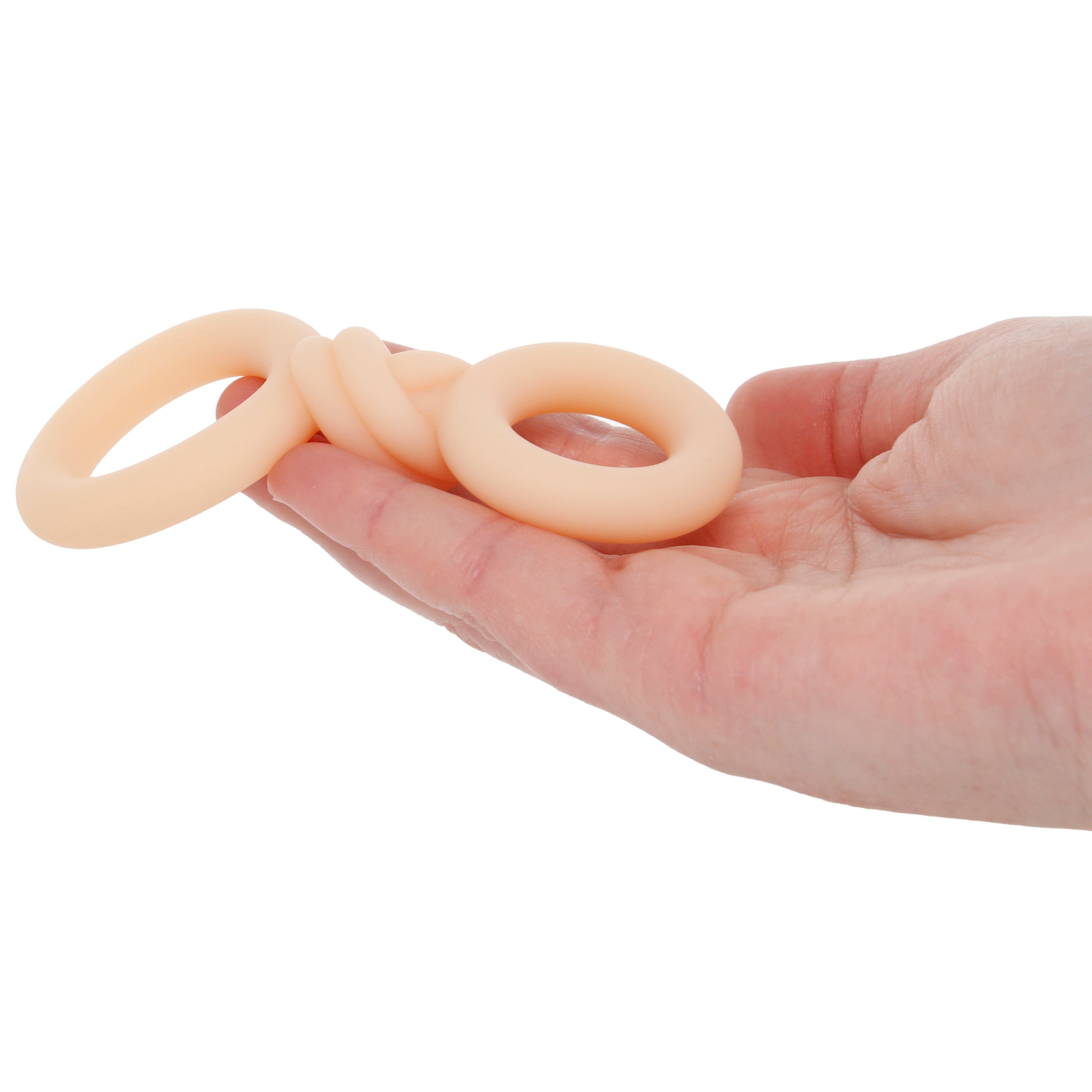 Cooper Liquid Silicone Dual Super Stretch C-Ring in Light