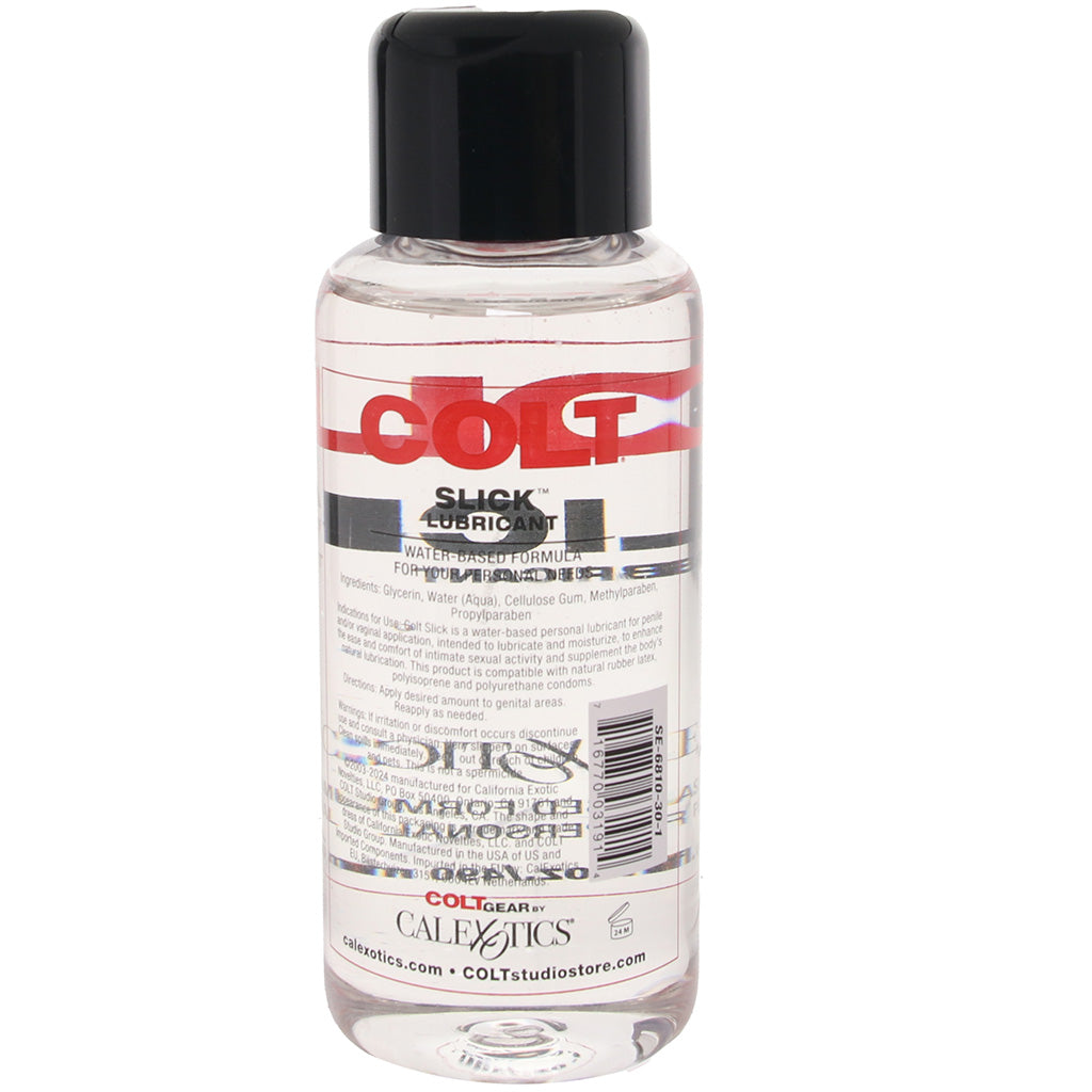 COLT Slick Water-Based Personal Lubricant – Ultra-Smooth Glide 8.9oz/263ml