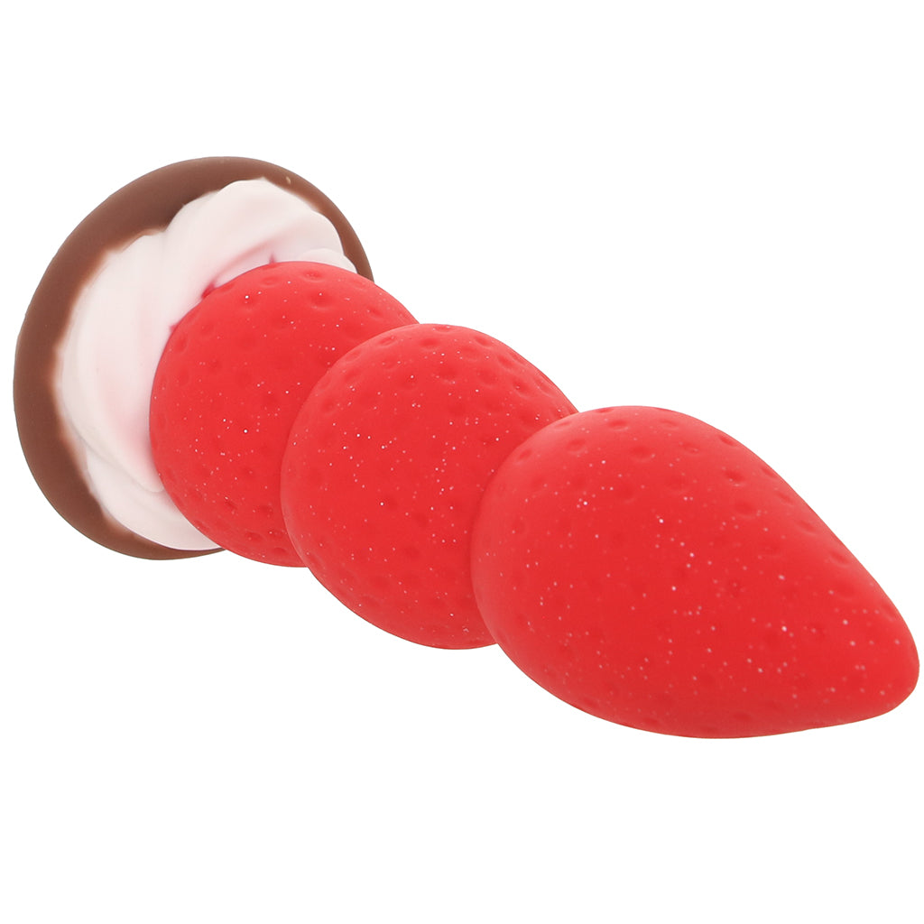 Simply Sweet Strawberry Sweet Cream Dildo