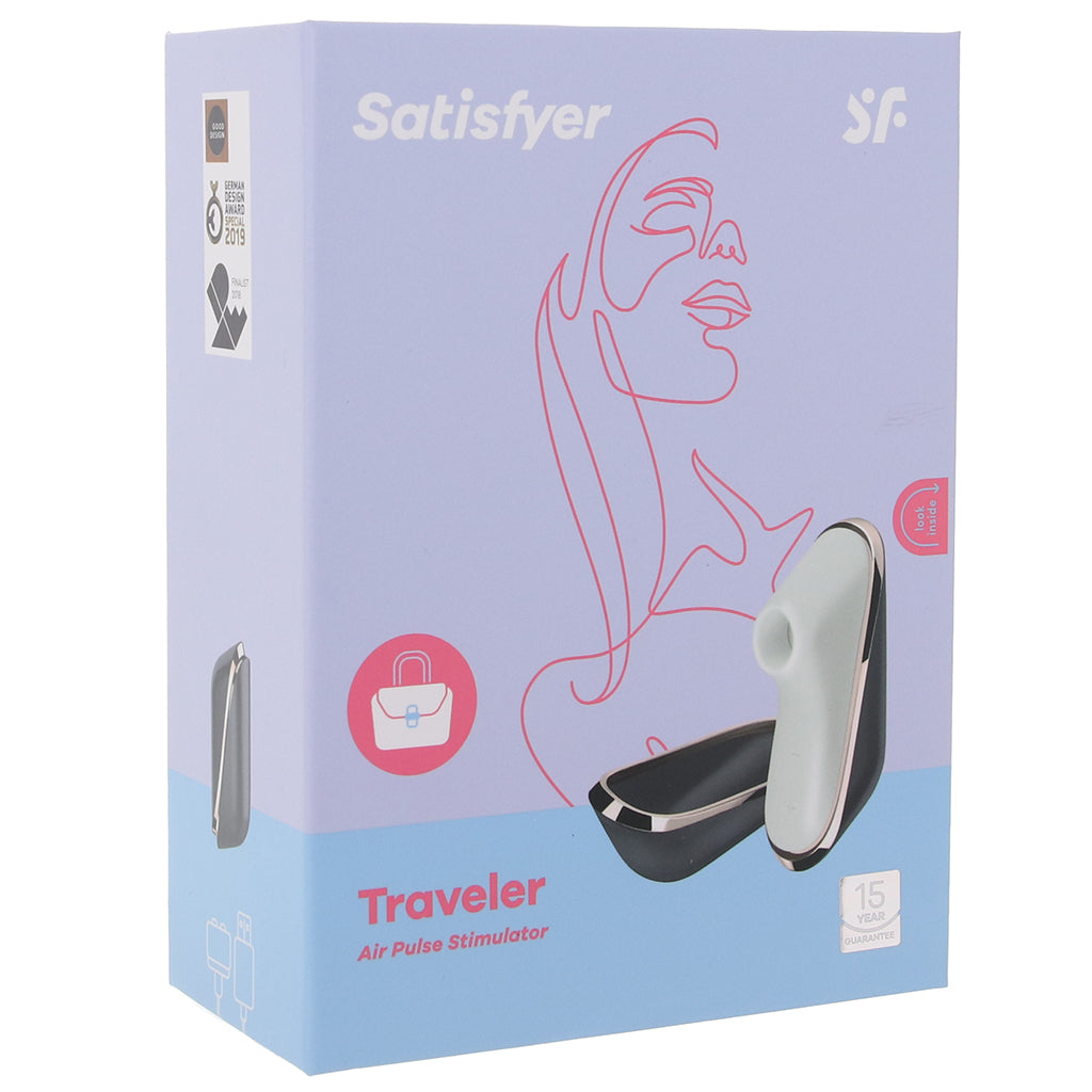 Satisfyer Satisfyer Pro Traveler Clitoral Suction Stimulator - Vibrators - HoneyHugs Canada (View 9)