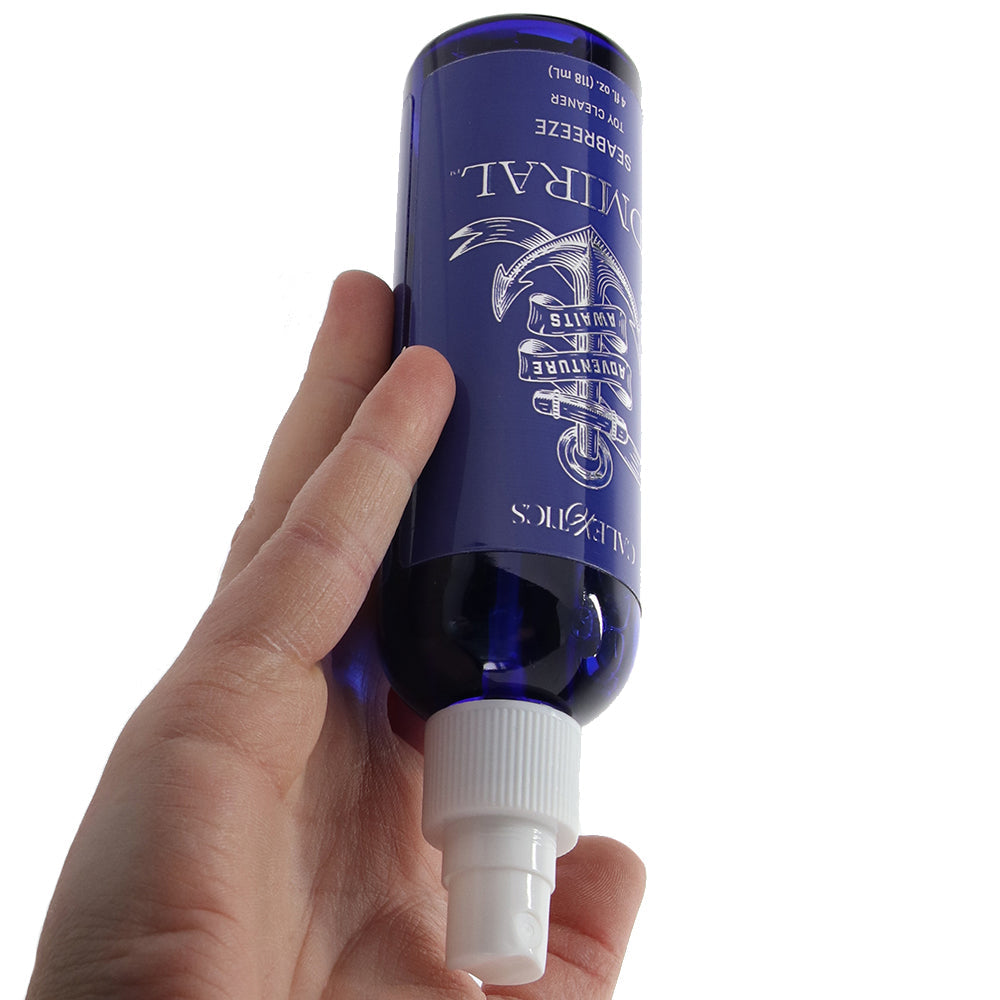 CalExotics Admiral Seabreeze Toy Cleaner in 4oz/118ml - Vibrators - HoneyHugs Canada (View 4)