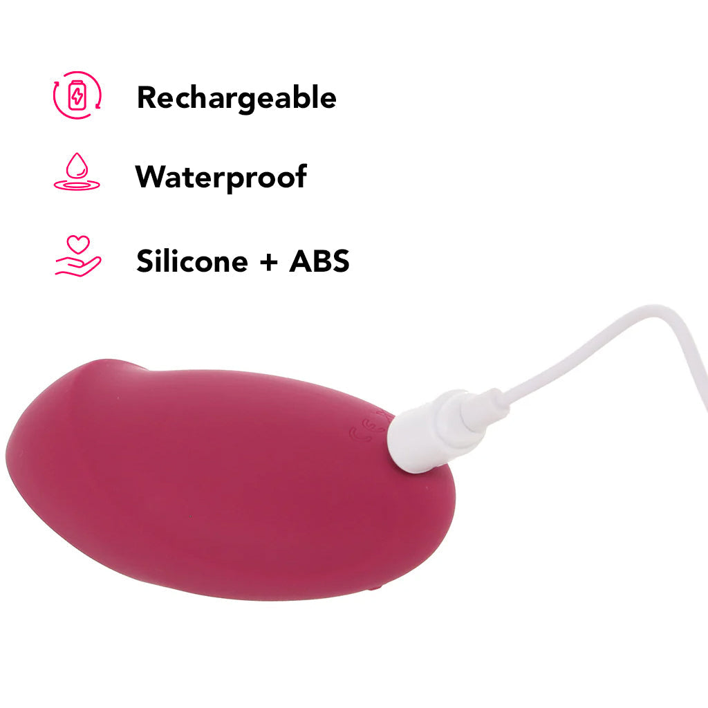 Satisfyer Tap & Climax 1 Tapping Vibe in Red
