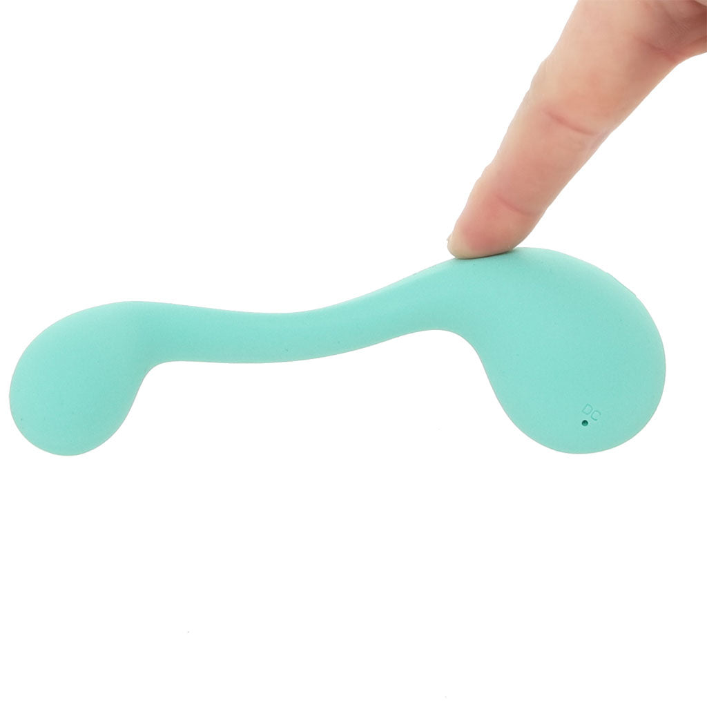 Loveline Playful Dual Motor Vibe in Green