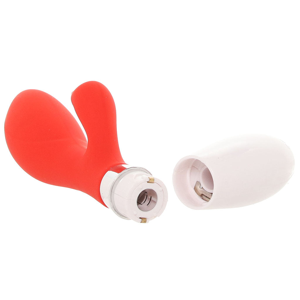Luminous Achelois Red Rabbit Vibe: Dual Pleasure Silicone Vibrator
