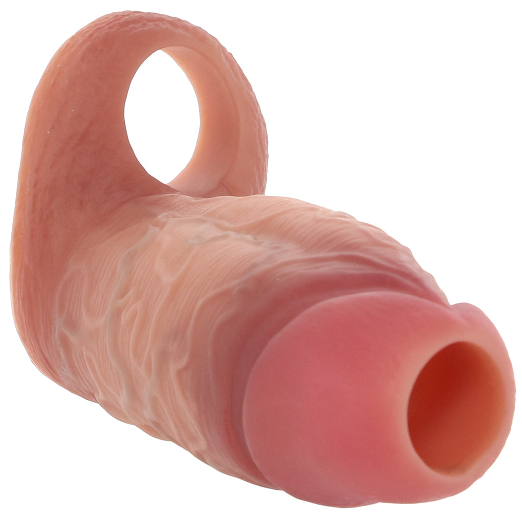 Jock Realistic Thick Silicone Enhancer in Light