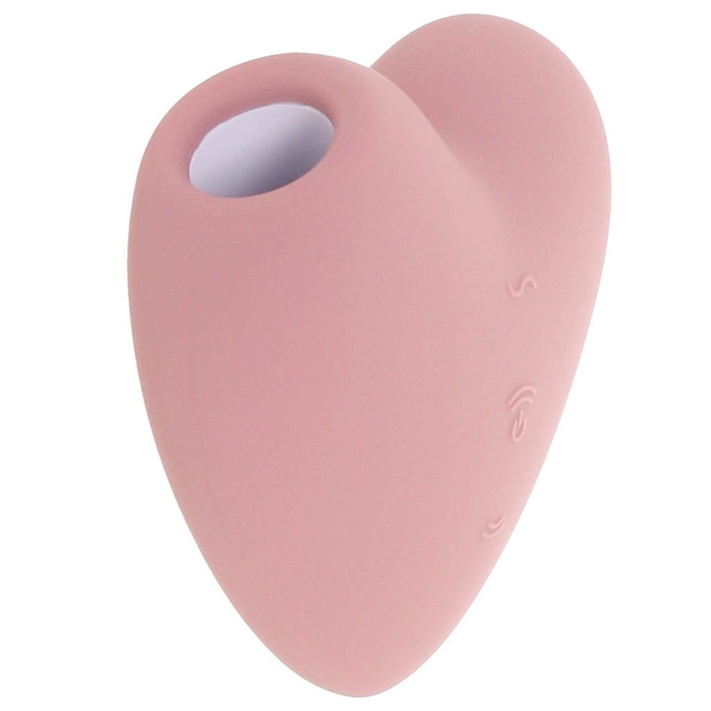 Satisfyer Satisfyer Cutie Heart Air Pulse Stimulator in Light Red - Vibrators - HoneyHugs Canada (View 6)