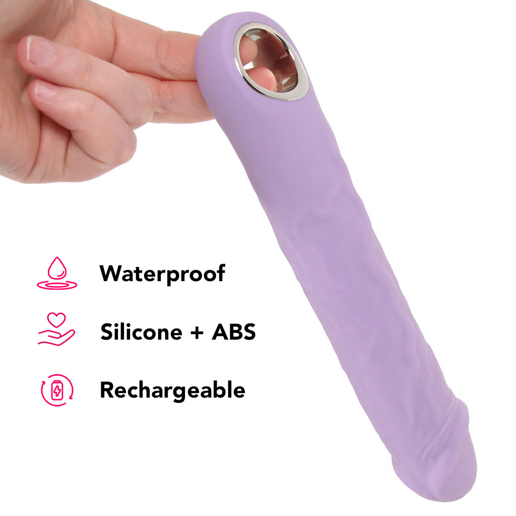 Evolved Novelties Large Purple Fantasy Vibe - Vibrators - HoneyHugs Canada (View 5)
