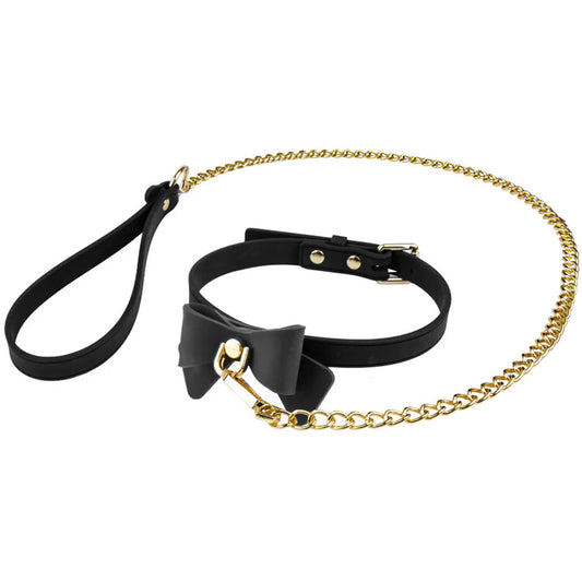Temptasia Ardor Silicone Bows Collar & Leash