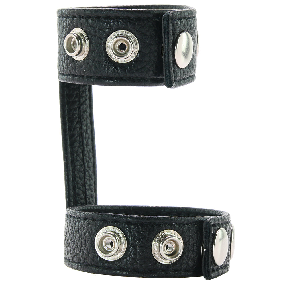Blue Line Duo Snap Cock and Ball Ring