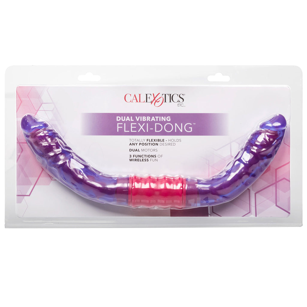 Dual Vibrating Flexi-Dildo