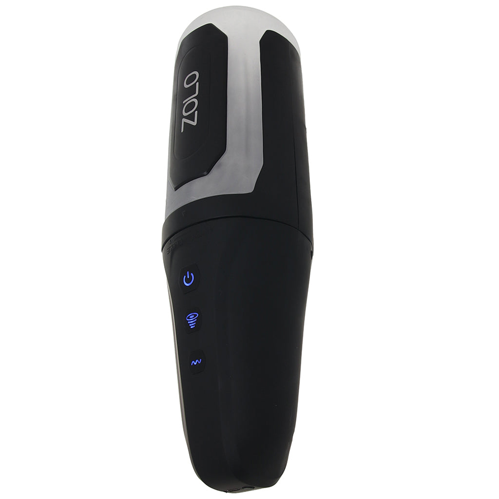 Zolo Zolo Suck and Squeeze Vibrating Blowjob Massager - Male Masturbators - HoneyHugs Canada (View 3)