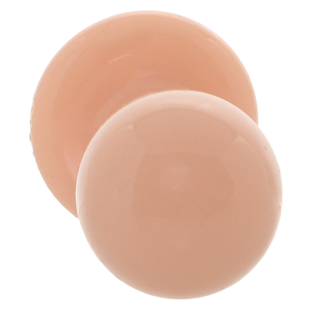 The Classic Small Round Butt Plug in Cream