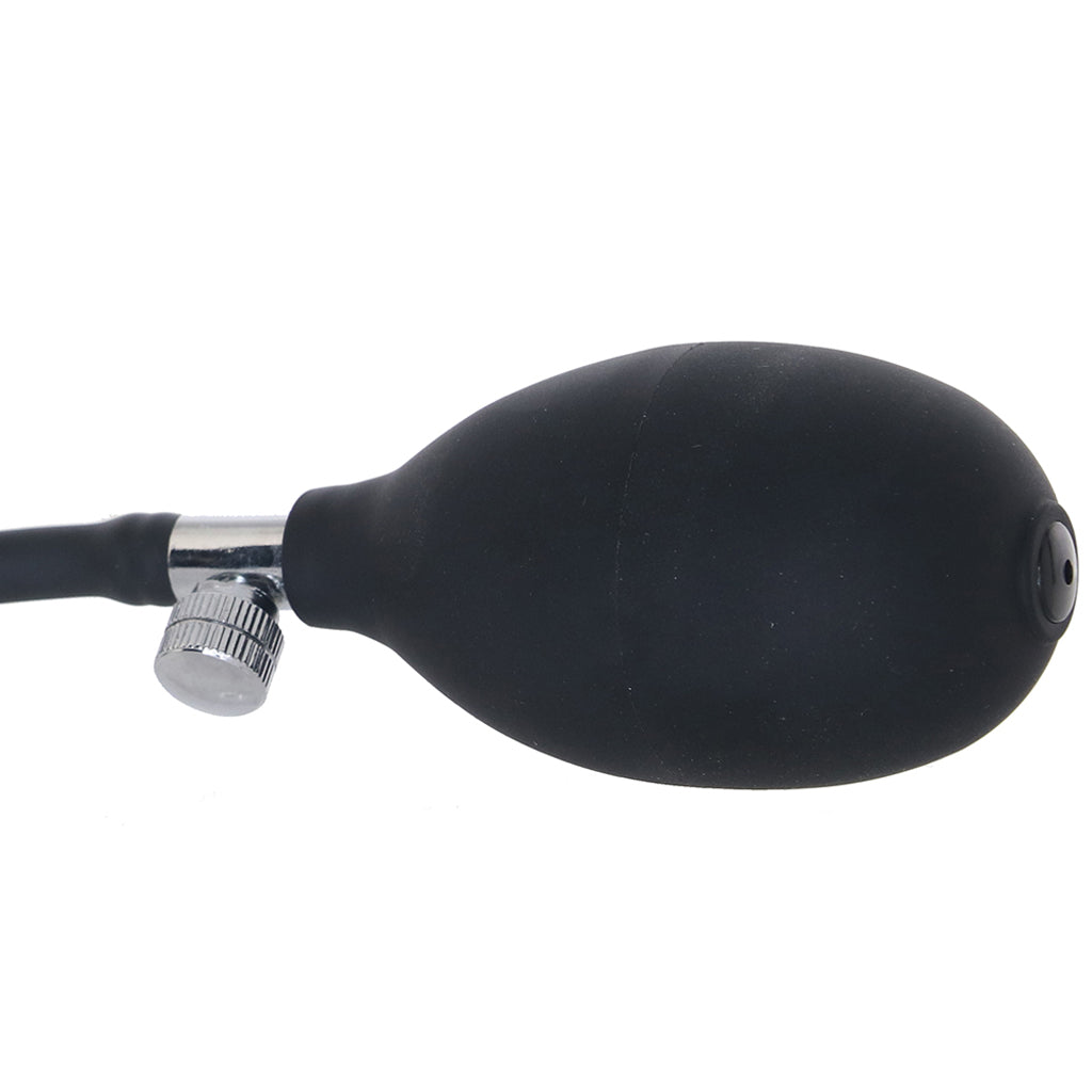 Master Series Rattler: Luxury Inflatable Anal Beads for Tailored Pleasure
