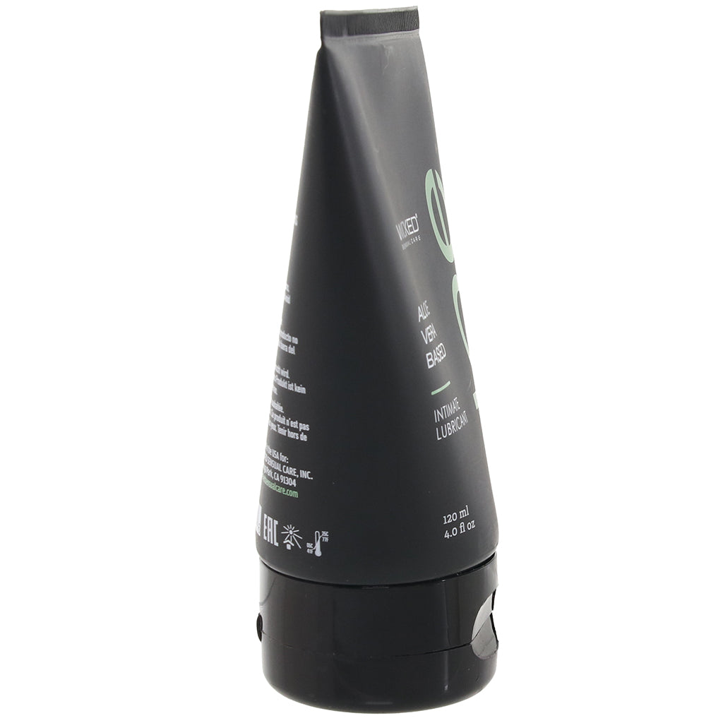 Wicked Sensual Care: Luxurious Organic Aloe Vera Water-Based Lube | Hydrating & Hypoallergenic | 4oz