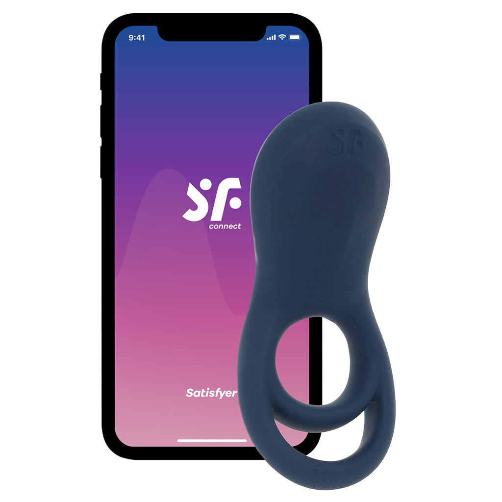 Satisfyer Satisfyer Epic Duo Vibrating Cock Ring - Vibrators - HoneyHugs Canada