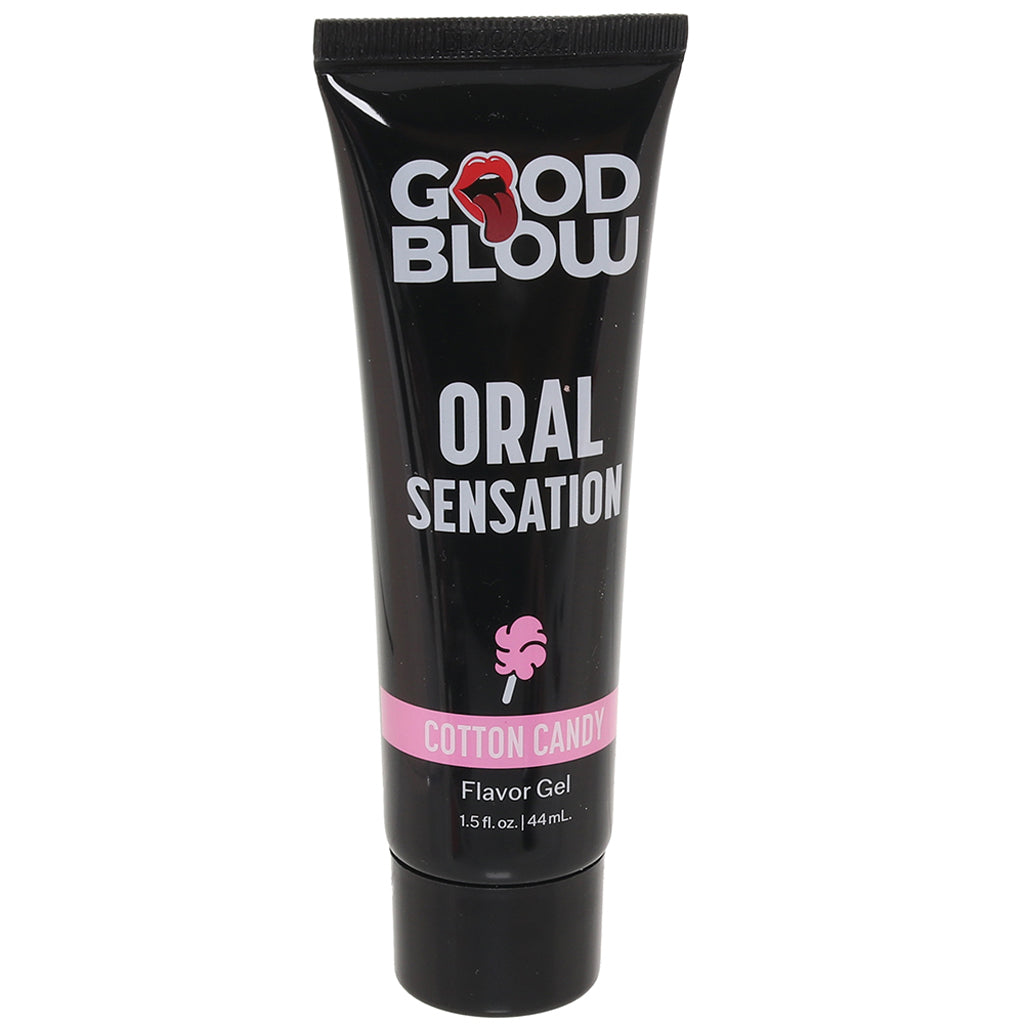 Good Blow Oral Sensation Gel 1.5oz/44.4ml in Cotton Candy