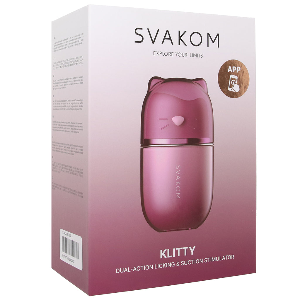 Klitty Dual-Action Licking & Suction Stimulator