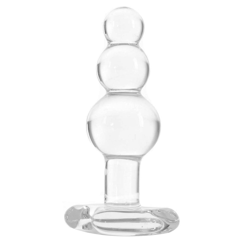 Icicles No. 47 Glass Plug: Petite Perfection for Decadent Anal Pleasure