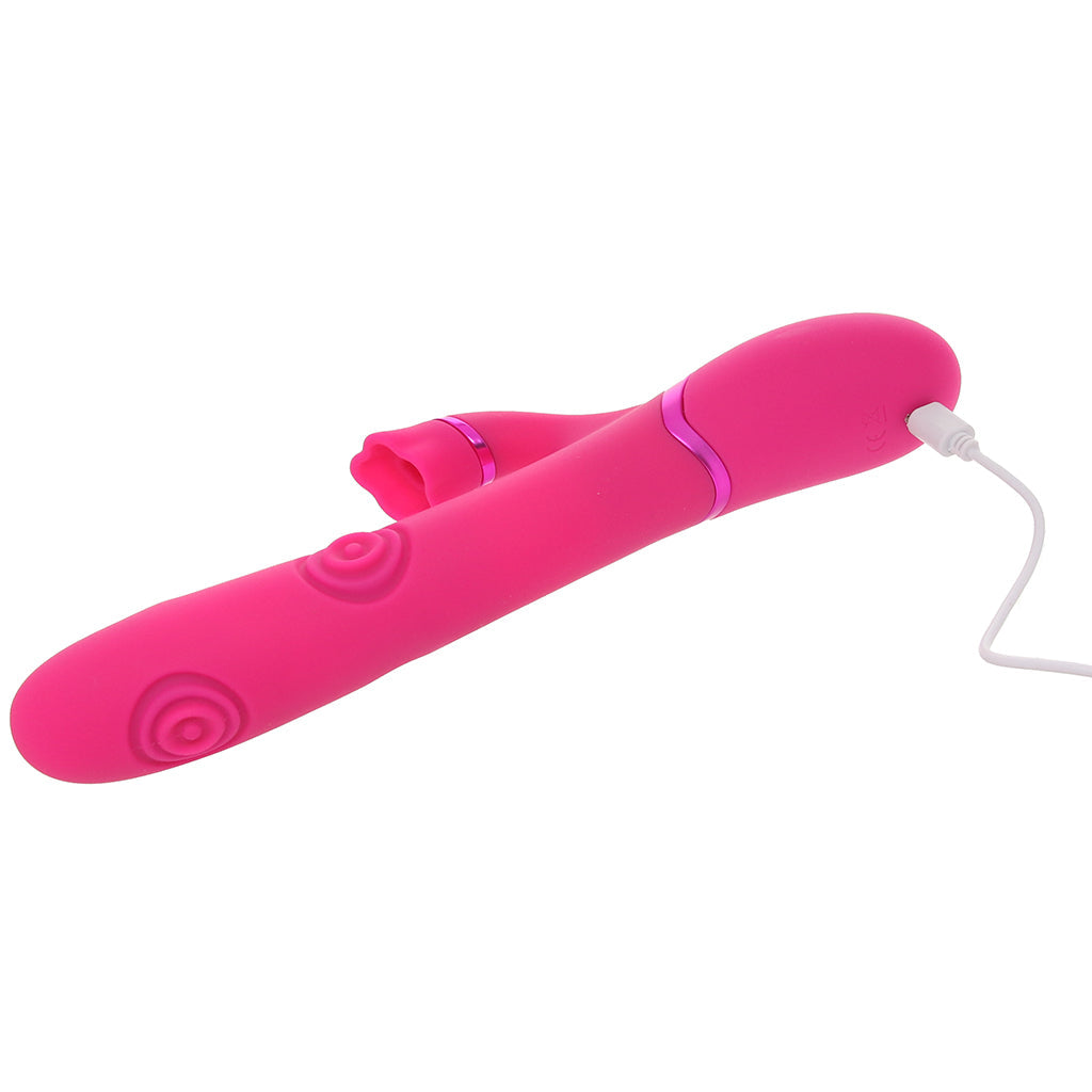 Vive Dolce Vive Fiore Air Wave Tapping Rabbit Vibe - Vibrators - HoneyHugs Canada (View 6)