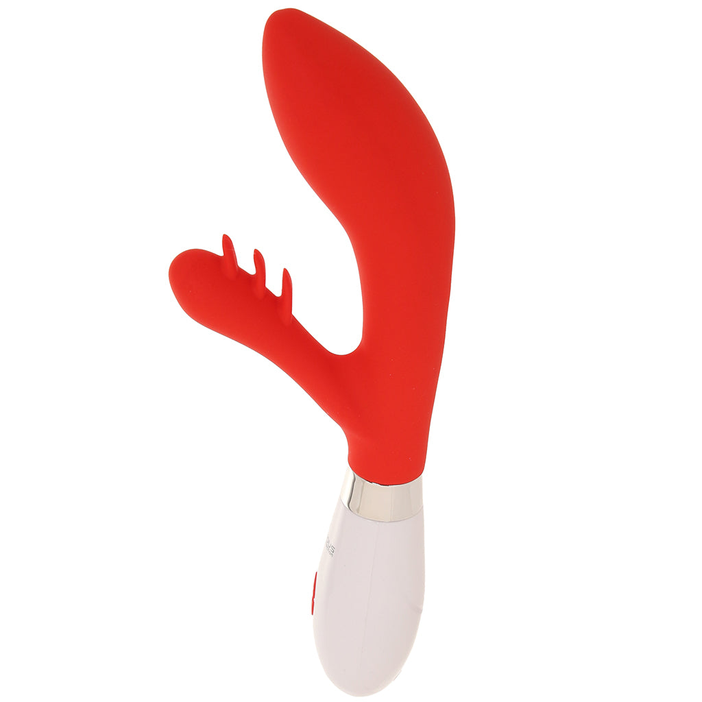 Shots Toys Luminous Agave Rabbit Vibe in Red - Vibrators - HoneyHugs Canada (View 3)