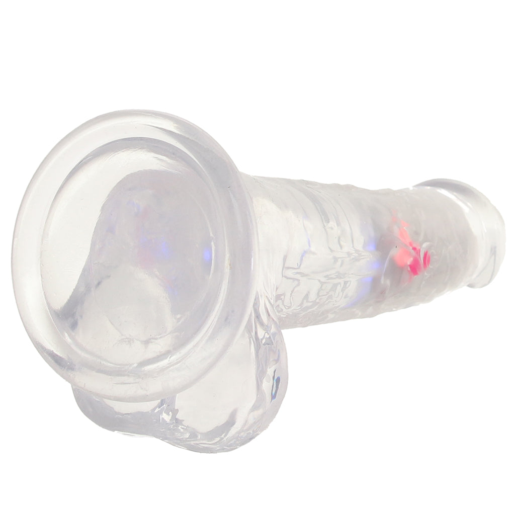 RealRock RealRock 8 Inch Light Up Vibrating Ballsy Dildo - Vibrators - HoneyHugs Canada (View 5)
