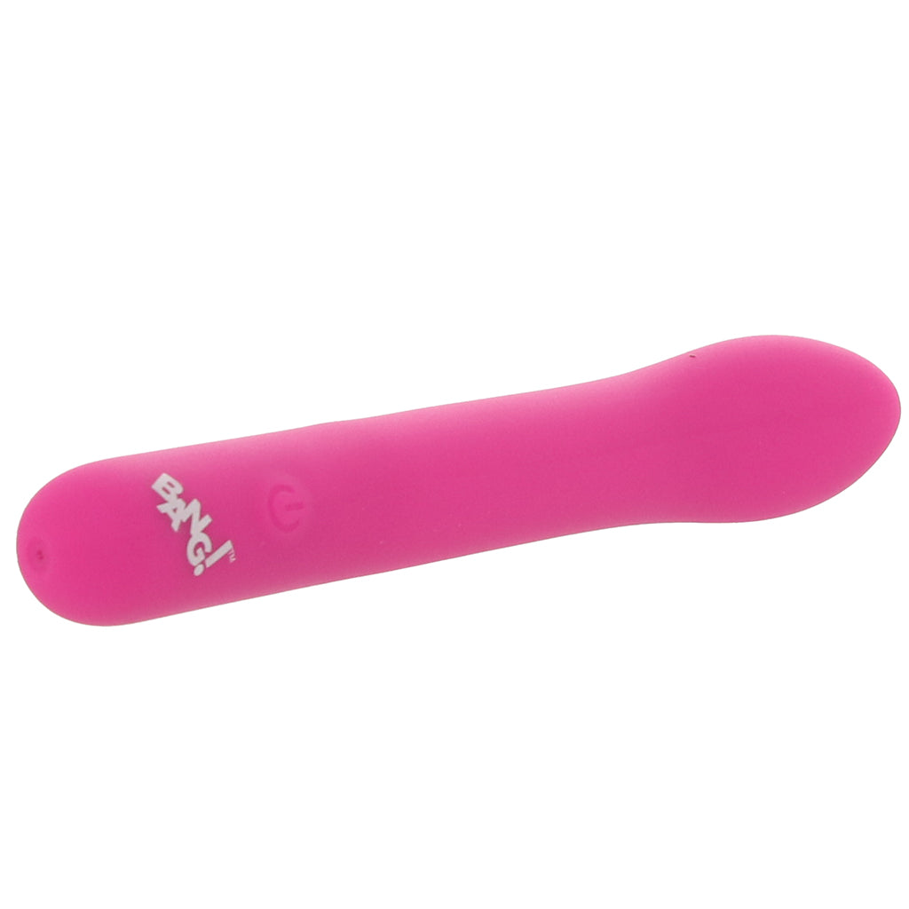 Bang! Flexible Silicone G-Spot Vibe in Pink
