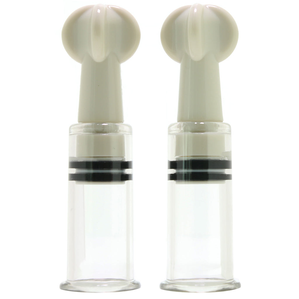 Pumped Clear Acrylic Nipple Suction Set | Intense Visual & Tactile Nipple Play