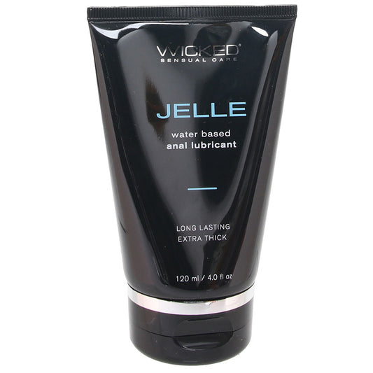 Wicked Jelle Water-Based Anal Lube – Luxurious, Thick & Aloe-Enriched